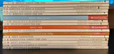 BIG LOT of 16 AMERICAN GIRL Books Addy Felicity Kirsten Josefina Samantha & More