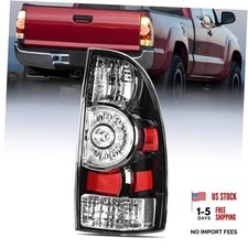 Taillight Assembly Compatible with Toyota Tacoma 2005 Black-Passenger Side