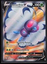 Butterfree V (Full Art) Holo Ultra Rare SWSH03: Darkness Ablaze 177/189 NM on eBay