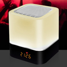 Sweet Dreams Speakers In 7 Changeable Mood Color Touch Lamp Phone Charger