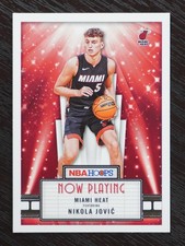 2022-23 Hoops #24 Nikola Jovic Now Playing