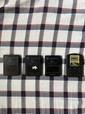 Playstation 2 Memory Cards Lot 8Mb And 16Mb Untested, Pins Look Good 