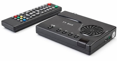 RF TV Coax RCA AV To HD VGA Demodulator Scaler  Max 1920x1200 1080p Output