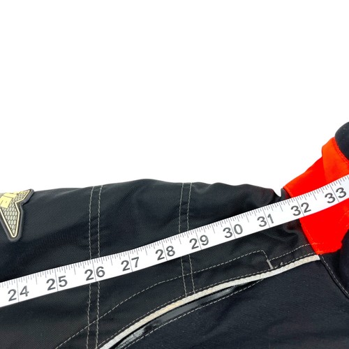 Castle X Racewear Snowmobile Jacke schwarz orange XXL gesteppt mit Innenfutter - Mängel - Bild 22 von 24