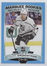 2019-20 O-Pee-Chee Marquee Rookies Blue Carl Grundstrom #535 4c6