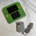 Nintendo 2DS Legend of Zelda Ocarina of Time 3D Green Console + Charger Tested