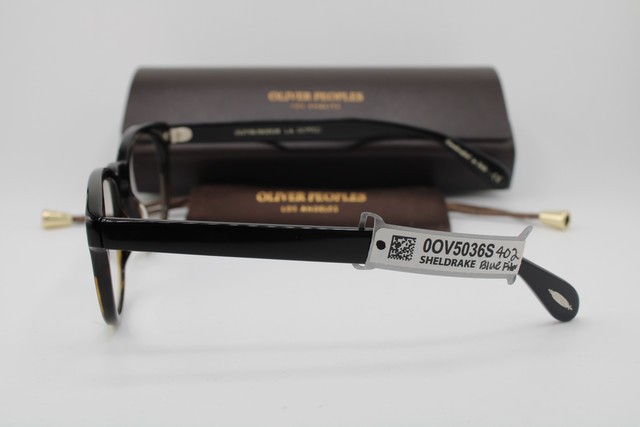 NEW OLIVER PEOPLES 5036S 1722SB SHELDRAKE BLACK TORT AUTHENTIC