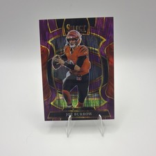 Joe Burrow [Blue Orange Prizm Shock] #57 Prices | 2025 Panini