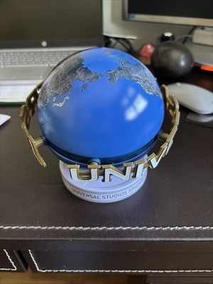 Globus leere Keksdose Souvenir Behälter Universal Studios Singapur 