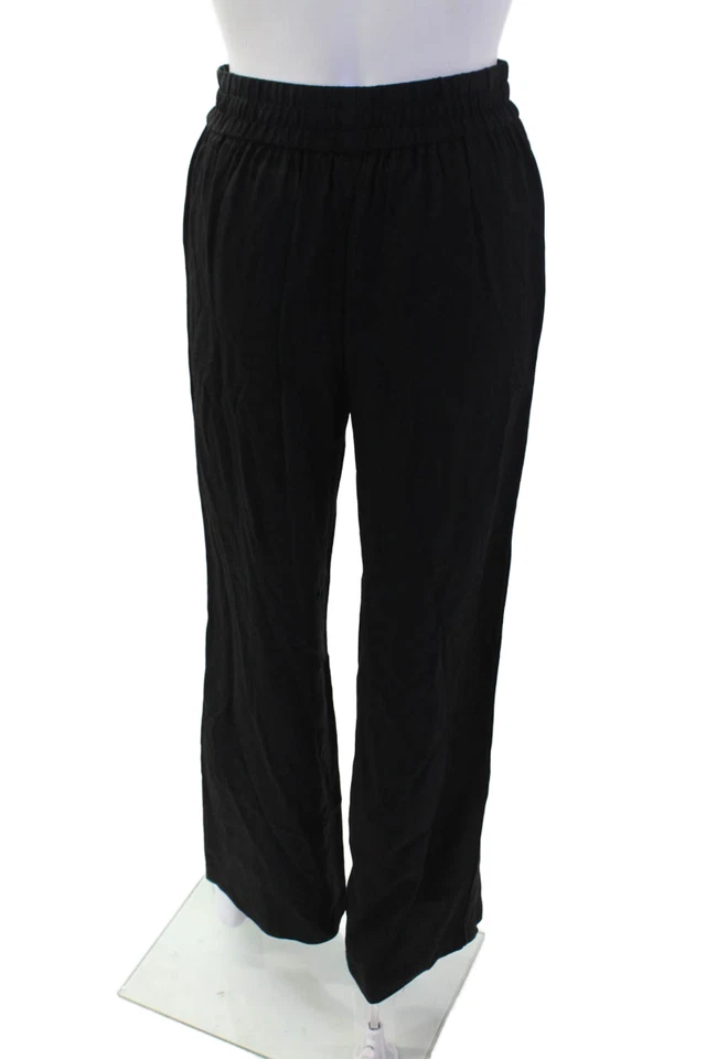 Pantalones deportivos Alice + Olivia para mujer negros talla XS Foto 3 de 4