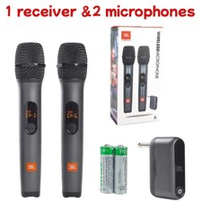New JBL WIRELESSMICAM 2 Wireless Dynamic Microphones with Receiver US