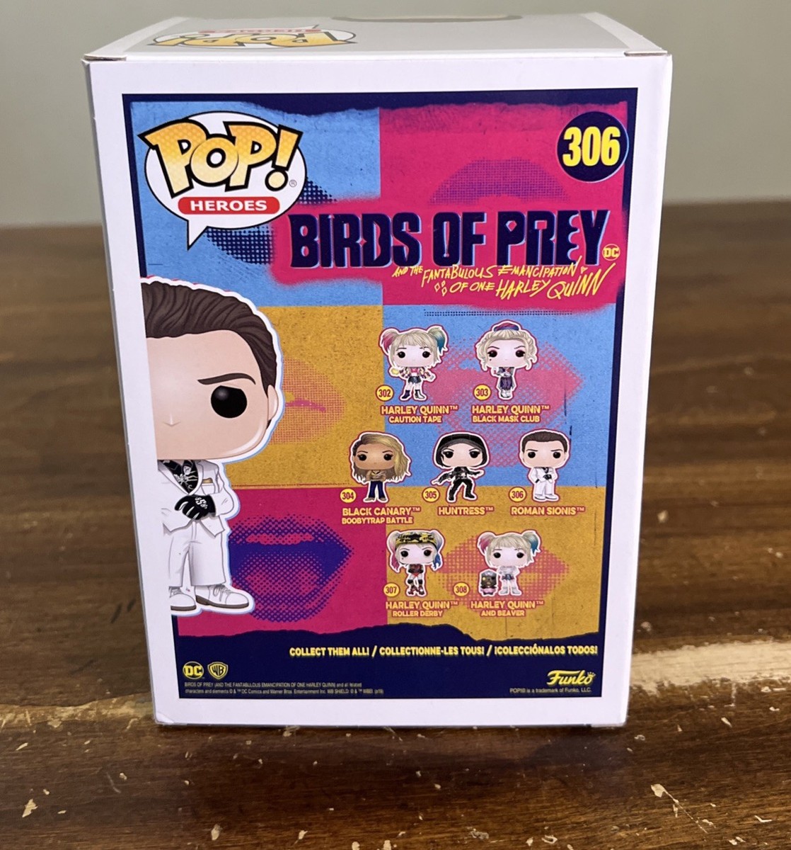 【限定】FUNKO POP ローマン シオニス ブラックマスク 306 Chase Roman Sionis Funko Pop! #306 Heroes Birds of Prey