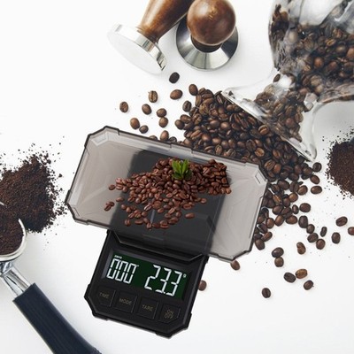1kg/2kg Rechargeable Accurate Espresso Coffee Scale Kitchen Electronic Scale