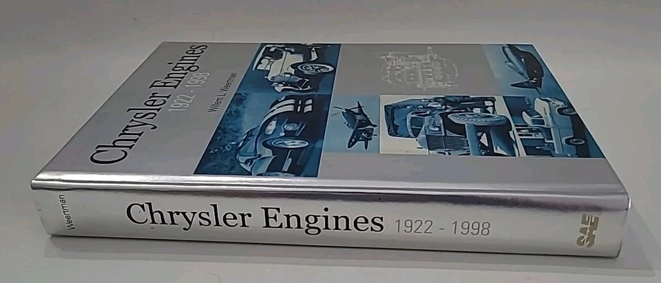Chrysler Engines 1922-1998 Willem L. Weertman Hardcover Book SAE International ⬇ - Image 4 of 4