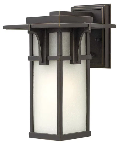 Hinkley 2230OZ Manhattan 7.25" Outdoor Wall Lantern in Oil Rubbed Bronze Finish - Picture 1 of 2