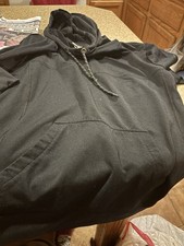 Crane Black Hoodie Size Medium
