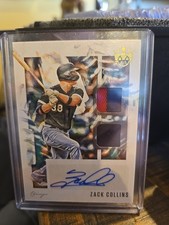 2020 Panini Diamond Kings - Dk Material Signatures Zack Collins #DKMS-ZC Gold...
