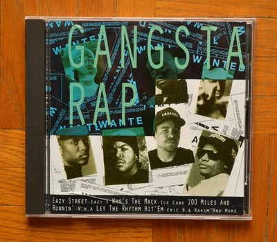 Gangsta Rap CD Priority Compilation Ice Cube NWA Eazy-E Ice-T Mc Ren Geto Boys