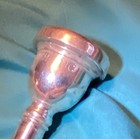 VINCENT BACH 11C TROMBONE Mouthpiece Small Shank Silver Plated — photo 3