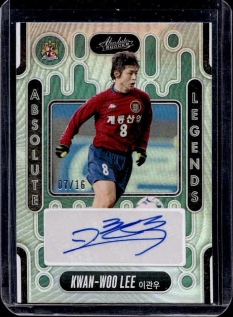 2025 Panini Absolute K League Kwan-Woo Lee Legends Signatures Auto #/16