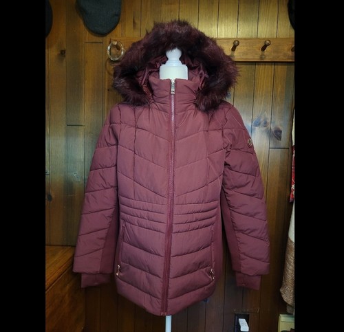 Women's London Fog Promo Fitted Puffer Jacket XL - Picture 3 of 12