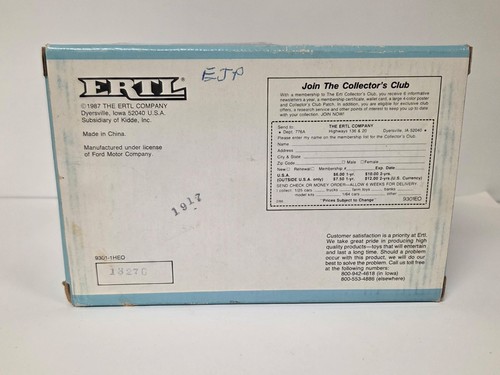 Ertl 1905 Ford Delivery Car Die Cast Bank - 第 6/6 張圖片