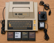 Atari 400 Computer  New Capacitors w/ 4 Games...