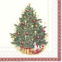 Ihr Toys Fantasy Tree Lunch-Servietten Papier-Servietten Motiv Weihnachten 33X33