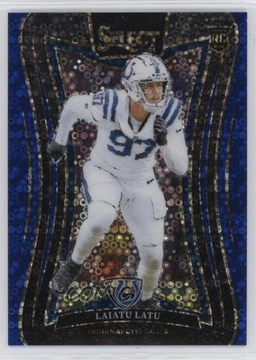 2024 Panini Select Suite Level Blue Disco Prizm 13/25 Laiatu Latu Rookie RC 16wc