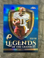 2025 Topps Chrome Legends Of The Gridiron Art Monk Blue Refractor 23/150 #LOG-19