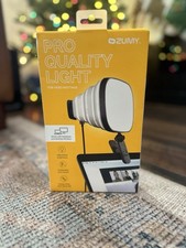 ZUMY Pro Quality Light For Video Meetings Adjustable Brightness Portable Light