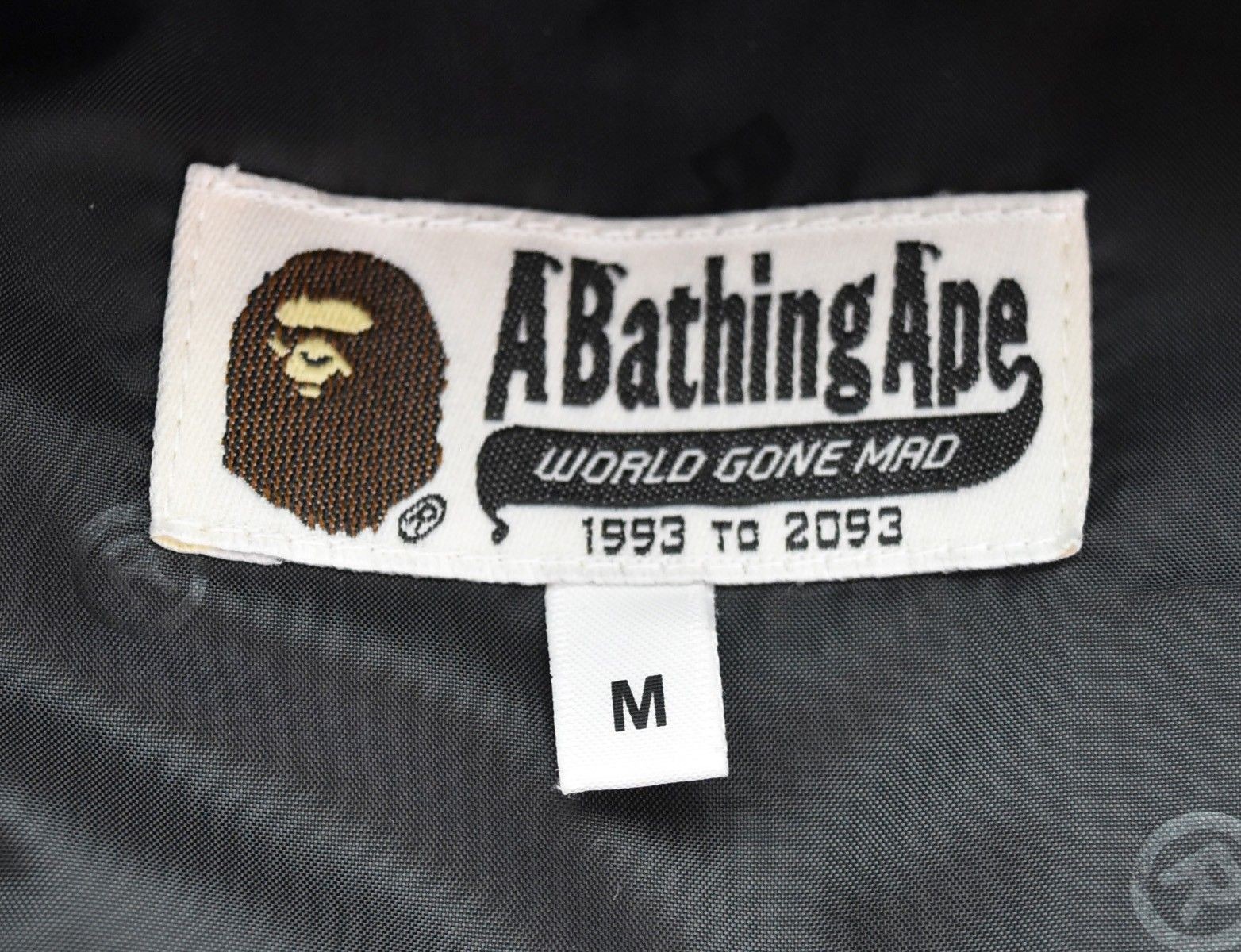 A BATHING APE Grid Camo Hoodie M Down Jacket Snowboard Used From Japan thumbnail 4