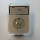 1956 Franklin Half Dollar Proof Type 1 PCGS PR68 BLAST WHITE KEY DATE
