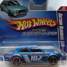 Hot Wheels Japanese version short card Datsun Bluebird 510