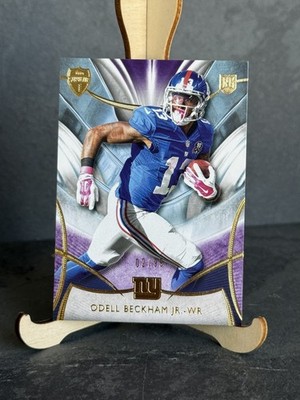 Odell Beckham Jr Rookie Card /99 2014 Topps Supreme Violet Giants #97
