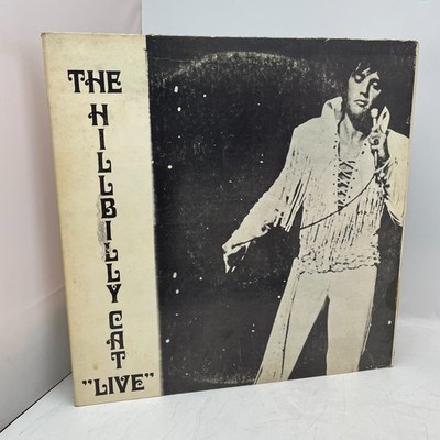Elvis Presley The Hillbilly Cat ''Live'' Vinyl 2xLP US 1970s? Pressing VG/VG Rock