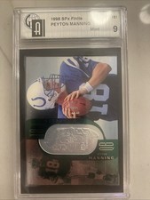 1998 Upper Deck SPx Finite - Rookies Peyton Manning #181 /1998 (RC)