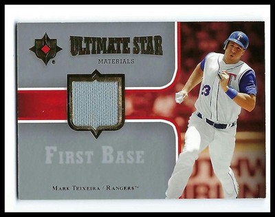 Mark Teixeira Ultimate Star Materials 2007 UD Ultimate Collection Jersey #SM-MT2