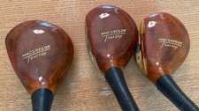 1959 MacGregor Tourney Velocitized RT2W Persimmon Woods 1,3, 4 w/ S300 Steel RH