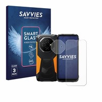 3X Savvies Schutzglas FüR Blackview Fort 1 (Display+Kamera) Panzer Folie Glas