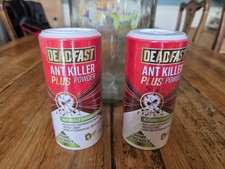 Image of 2 x DeadFast Ant Killer Plus Powder 2 x 150 g Cockroaches Wasps Moths Free Post