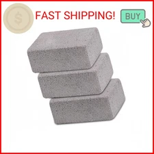 Ajmyonsp Griddle Cleaning Brick Block Heavy Duty Grill Cleaning Stone Bricks Fla