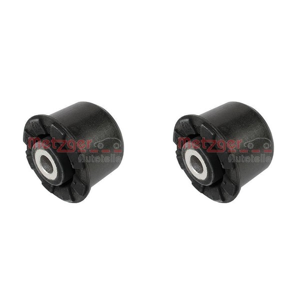 2X Metzger Hinterachsbuchsen Lager Passend FüR Fiat 500 Links+Rechts-image