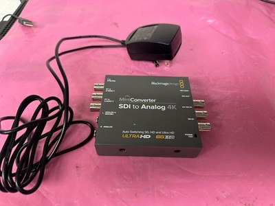 Blackmagic Design Mini Converter - SDI to Analog 4K  W/ Power Adapter