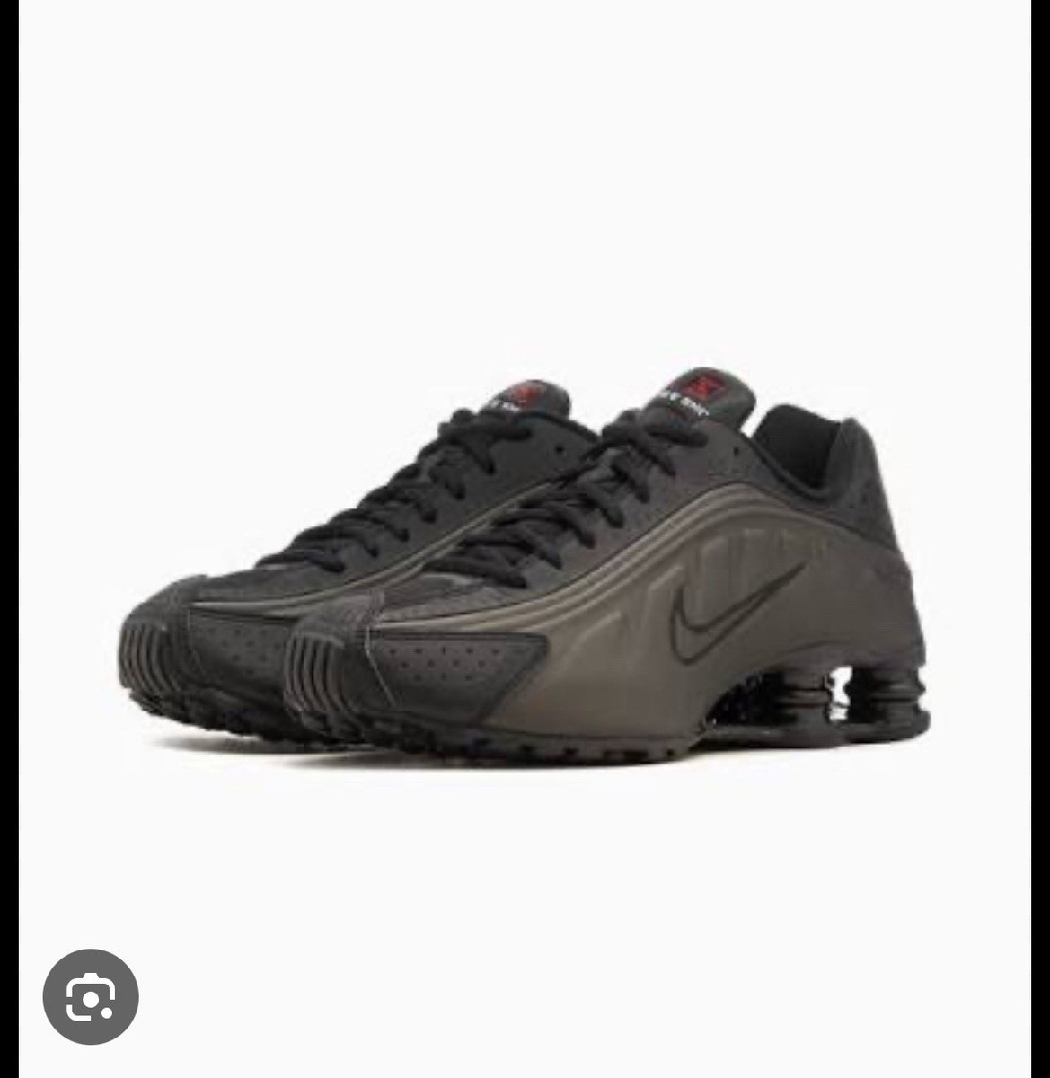 New 11 Nike Shox R4 Triple Black Bright Crimson Run HQ1988  display picture 3