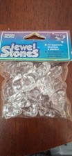 Penn-plax jewel stones clear 20 oieces