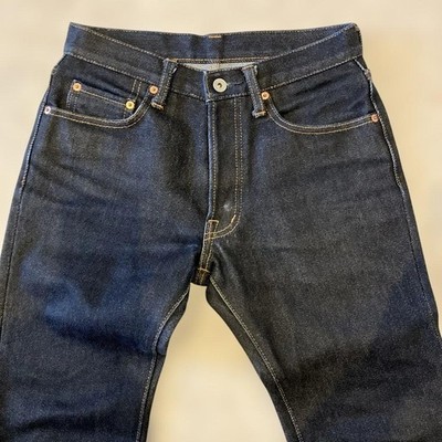 IRON HEART 461 21oz Extra Heavy Denim Jeans Cotton Blue W29 Inseam