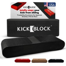 Kickblock Bass Drum Anchor Worlds Best Stopper For Creep Stage Black