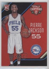 2015 Panini Totally Certified Rookies Mirror Red 25/149 Pierre Jackson #185 09wc