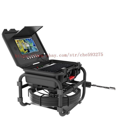 Cámara de inspección de tuberías de alcantarillado 9 pulgadas DVR 1080P contador autonivelante 512HZ localizador - Imagen 9 de 20
